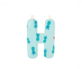 Fabric Letter H Lilliputiens