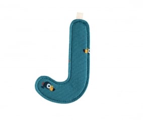 Fabric Letter J Lilliputiens
