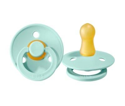 2 Sucettes BIBS Colours White/Mint