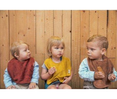 Personalisable Baby Bib Timboo Whisper Green