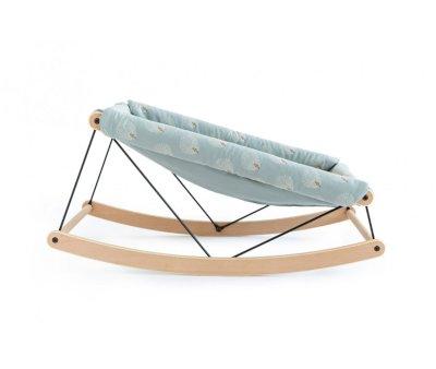 Growing Green Baby Bouncer with White Gatsby Cover