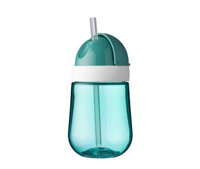 verre avec paille mio 300 ml - Deep turquoise