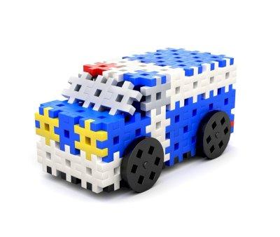 160 Pezzi Costruzione Polizia 4 in 1