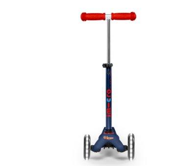Mini Micro Deluxe Scooter Marine/Red LED Lights