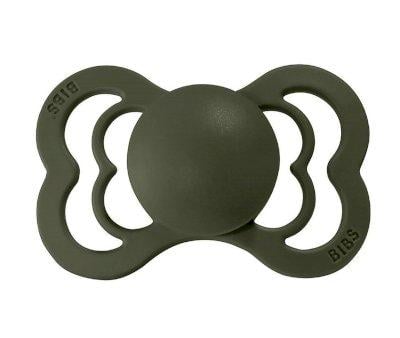 2 Chupetes BIBS Supreme Sage/Hunter Green Silicona