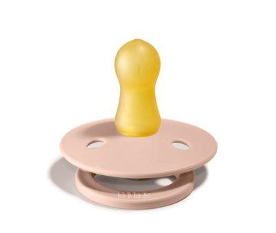 2 Chupetes BIBS Colour Round Blush/Woodchuck