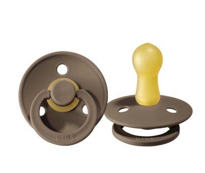 2 BIBS Pacifiers Colours Mocha/Dark Oak