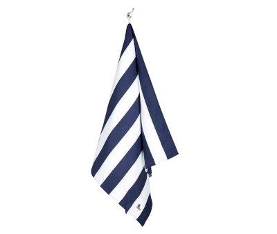 Telo Spiaggia Large Microfibra Cabana Navy Personalizzabile