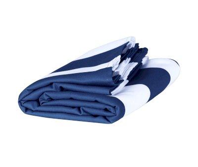 Telo Spiaggia Large Microfibra Cabana Navy Personalizzabile