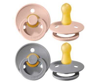 2 BIBS Pacifiers Colours Cloud/Blush
