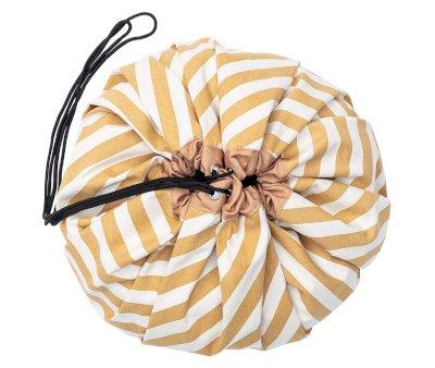 Play & Go Bag Stripes Mustard