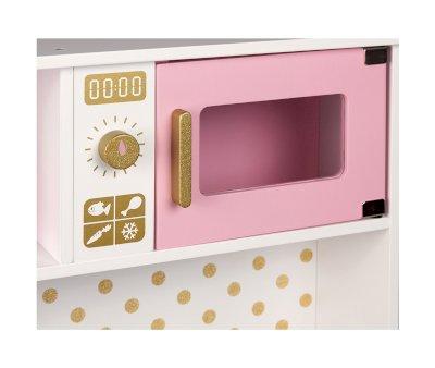 Cuisine Macaron en bois Janod Rose