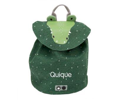 Mini Mochila Trixie Mr. Crocodile Personalizable