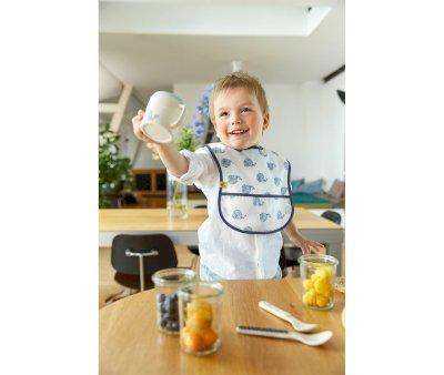 Waterproof Bib Little Water Whale