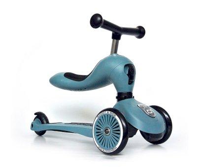 2-in-1 Scooter Highwaykick One Steel