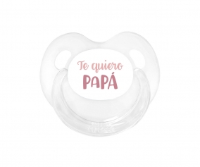 Chupete Retro Te quiero Pap Rosa