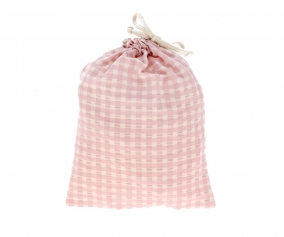 Sac goter Vichy Rose Personnalisable
