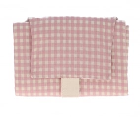Matelas  Langer Pliable Vichy Rose