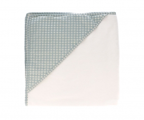 Cape de bain Vichy Green personnalisable