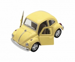 Auto Brinquedo Classical Beetle Amarelo