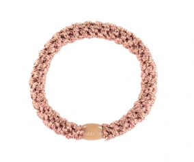 Elastico Capelli Kknekki Dusty Pink Glitter