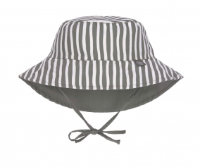 Reversible Bucket Hat Stripes Olive