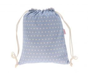 Mochila Saco Lyra Blue Personalizada