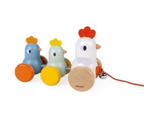 Trane Poule et Poussins
