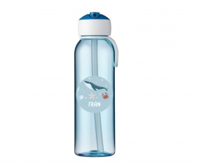 Botella Campus Flip-Up Personalizada Azul 500ml Ocean