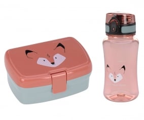 Lunchbox + Borraccia Fox