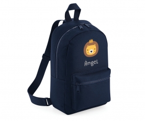 Mini Sac  dos Fashion Navy Personnalis Animal Friends