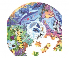 Puzzle Animals Around the World 