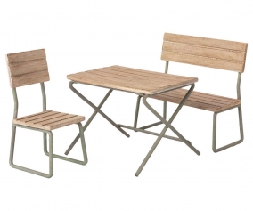 Set Garden Tavolo, Panca e Sedia Maileg