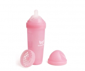 Biberon Anticolica Herobility 340ml Rosa