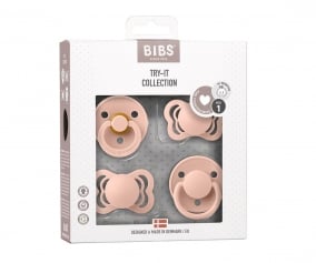 Pack Chupetes BIB Try-It Blush