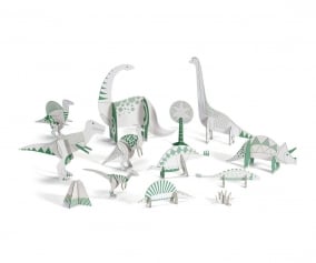 Colorier Construire Jouer Dinosaures