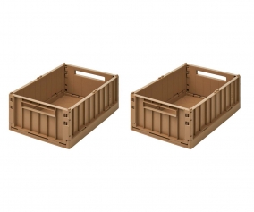 2 petites botes de rangement Weston Oat 