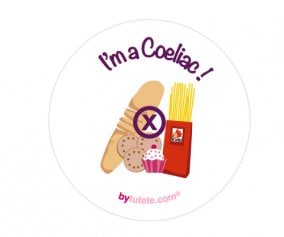 1 Distintivo Lilla Im a coeliac