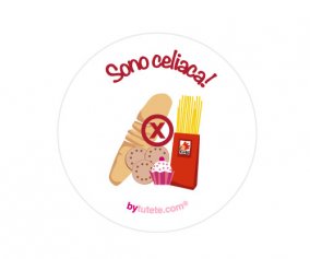 1 Distintivo Sono celiaca!
