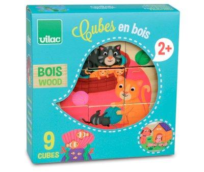 Cubi Legno Animali