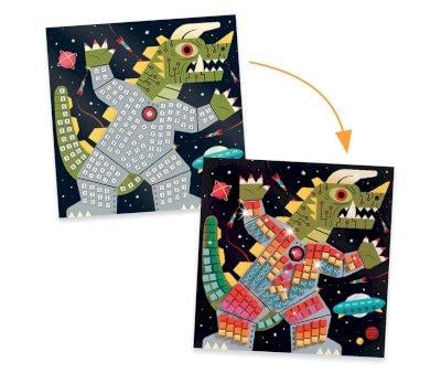 Mosaques Bataille Spatiale