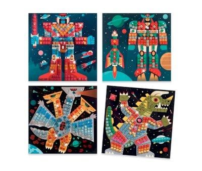 Mosaques Bataille Spatiale