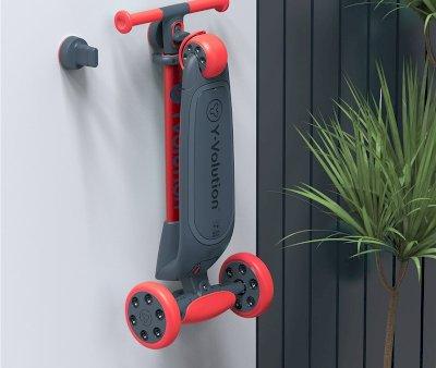 Patinete Yglider Nua Vermelho Yvolution