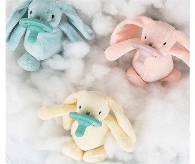Conejo Azul con Chupete Gris Sleep Buddy