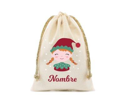 Saco Pequeo Personalizado para Regalos Elfa