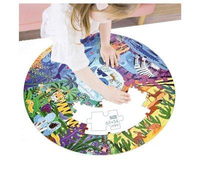Puzzle Animals Around the World