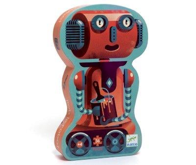 Puzzle Silhouette Le Robot Bob
