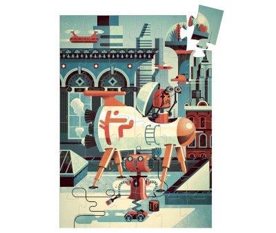 Puzzle Silhouette Le Robot Bob