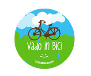 1 Distintivo Vado in bici
