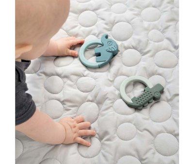 Set 2 Massaggiagengive Silicone Friends Deer Verde/Blu